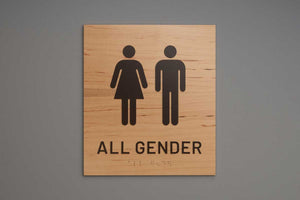 ADA - Restroom Wall Signs - All Gender