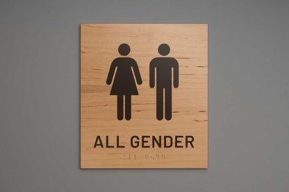 ADA - Restroom Wall Signs - All Gender