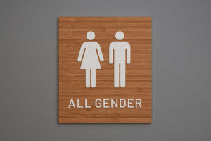 ADA - Restroom Wall Signs - All Gender