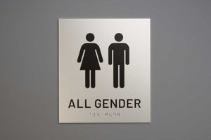 ADA - Restroom Wall Signs - All Gender