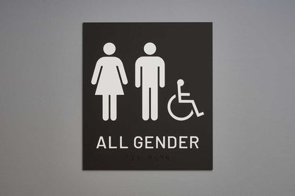 ADA - Restroom Wall Signs - All Gender - ISA
