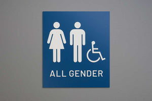 ADA - Restroom Wall Signs - All Gender - ISA