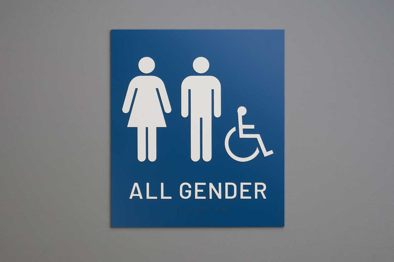 ADA - Restroom Wall Signs - All Gender - ISA