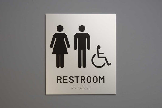 ADA - Restroom Wall Signs - Restroom - ISA