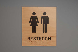 ADA - Restroom Wall Signs - Restroom