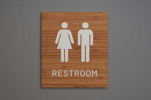 ADA - Restroom Wall Signs - Restroom