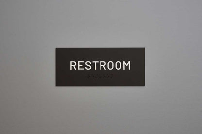 ADA - Restroom Text Only Sign - Restroom