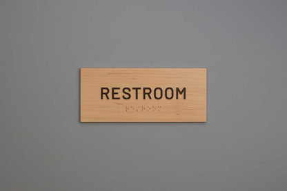 ADA - Restroom Text Only Sign - Restroom