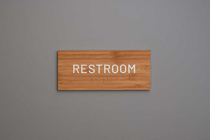 ADA - Restroom Text Only Sign - Restroom