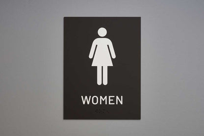 ADA - Restroom Wall Signs - Women
