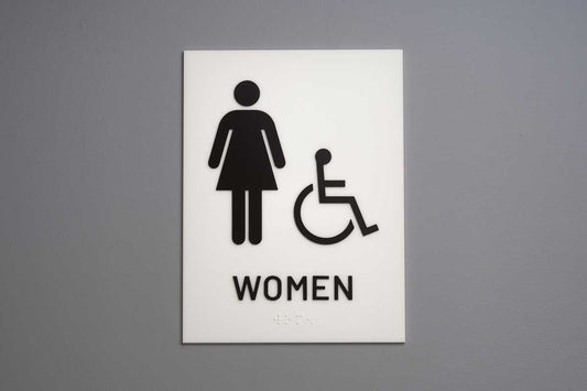 ADA - Restroom Wall Signs - Women - ISA