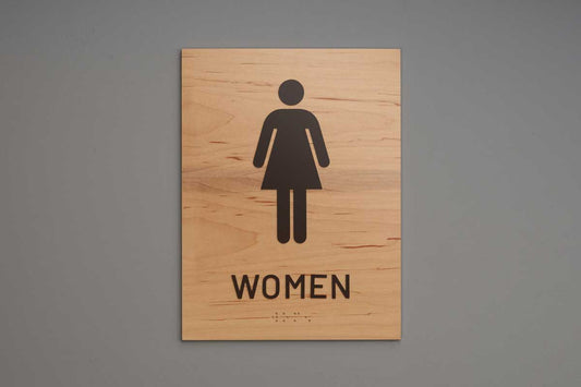 ADA - Restroom Wall Signs - Women