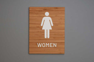 ADA - Restroom Wall Signs - Women