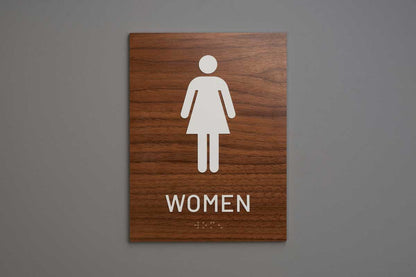 ADA - Restroom Wall Signs - Women