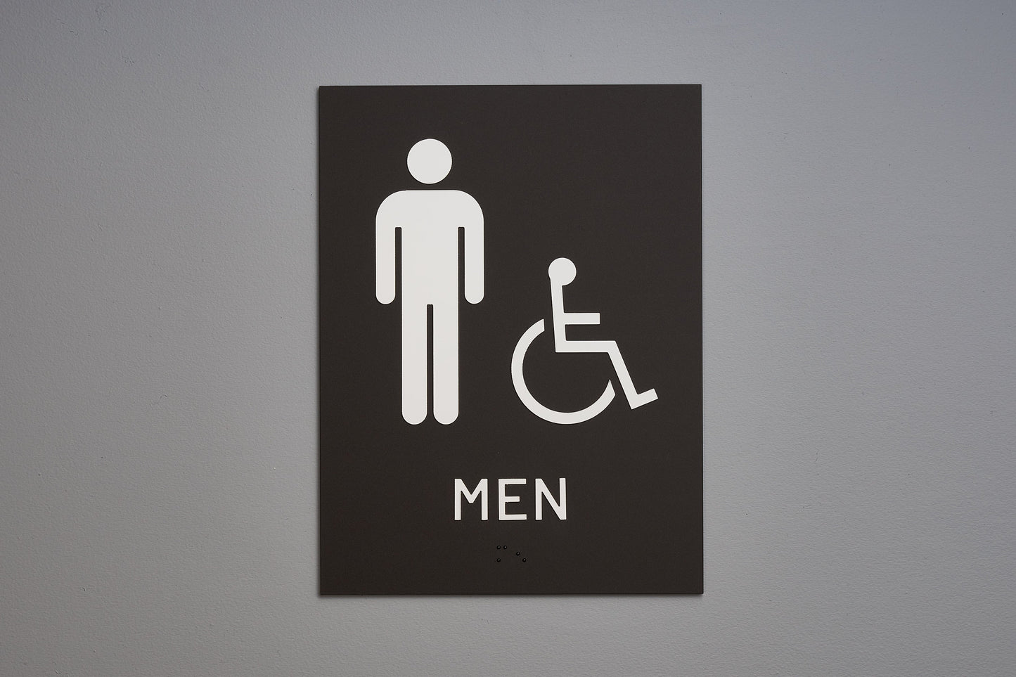 ADA - Restroom Wall Signs - Men - ISA