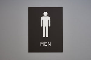 ADA - Restroom Wall Signs - Men