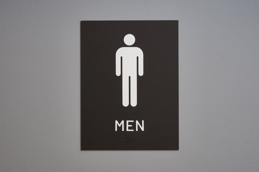 ADA - Restroom Wall Signs - Men