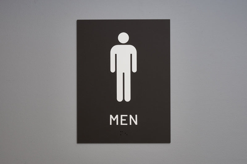 ADA - Restroom Wall Signs - Men