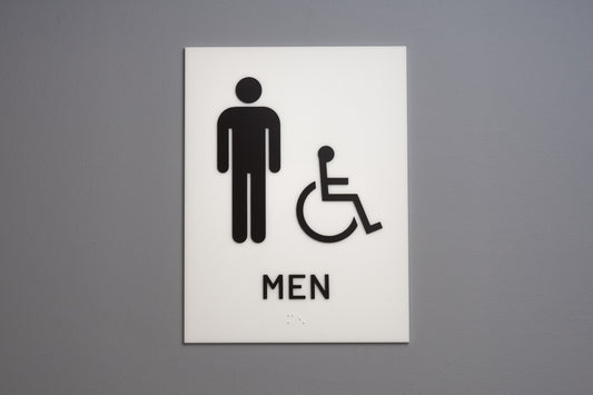 ADA - Restroom Wall Signs - Men - ISA