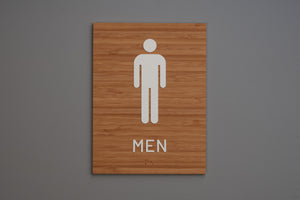 ADA - Restroom Wall Signs - Men