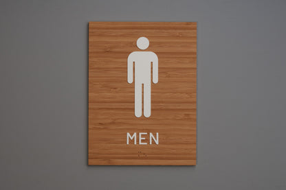 ADA - Restroom Wall Signs - Men