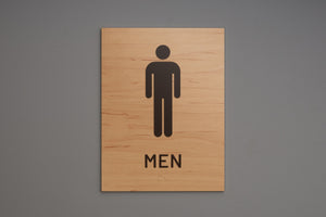 ADA - Restroom Wall Signs - Men
