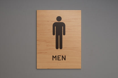 ADA - Restroom Wall Signs - Men