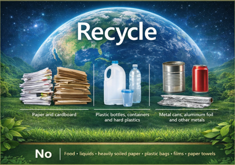 Recycle Decal Large/Small