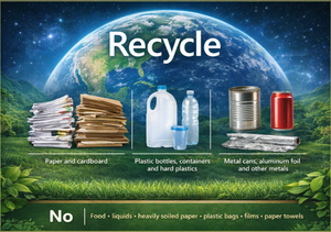 Recycle Decal Large/Small
