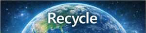 Recycle Decal Large/Small