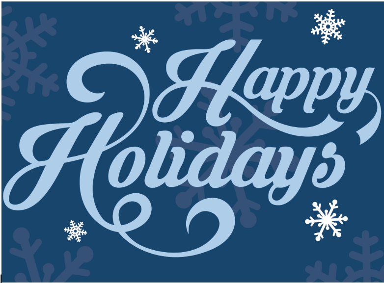 Happy Holidays Waterguard Seasonal Holiday Scraper Mat v3