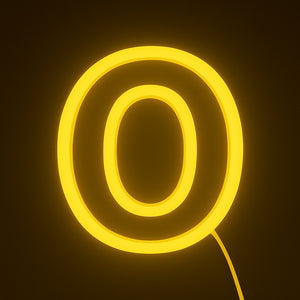 Faux Neon - Letter O