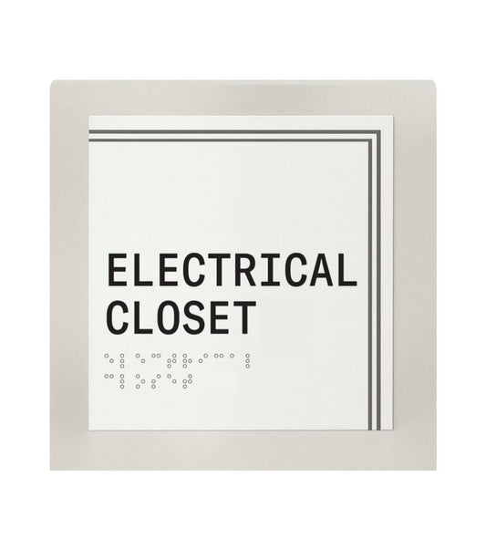ADA Electrical Closet Sign A