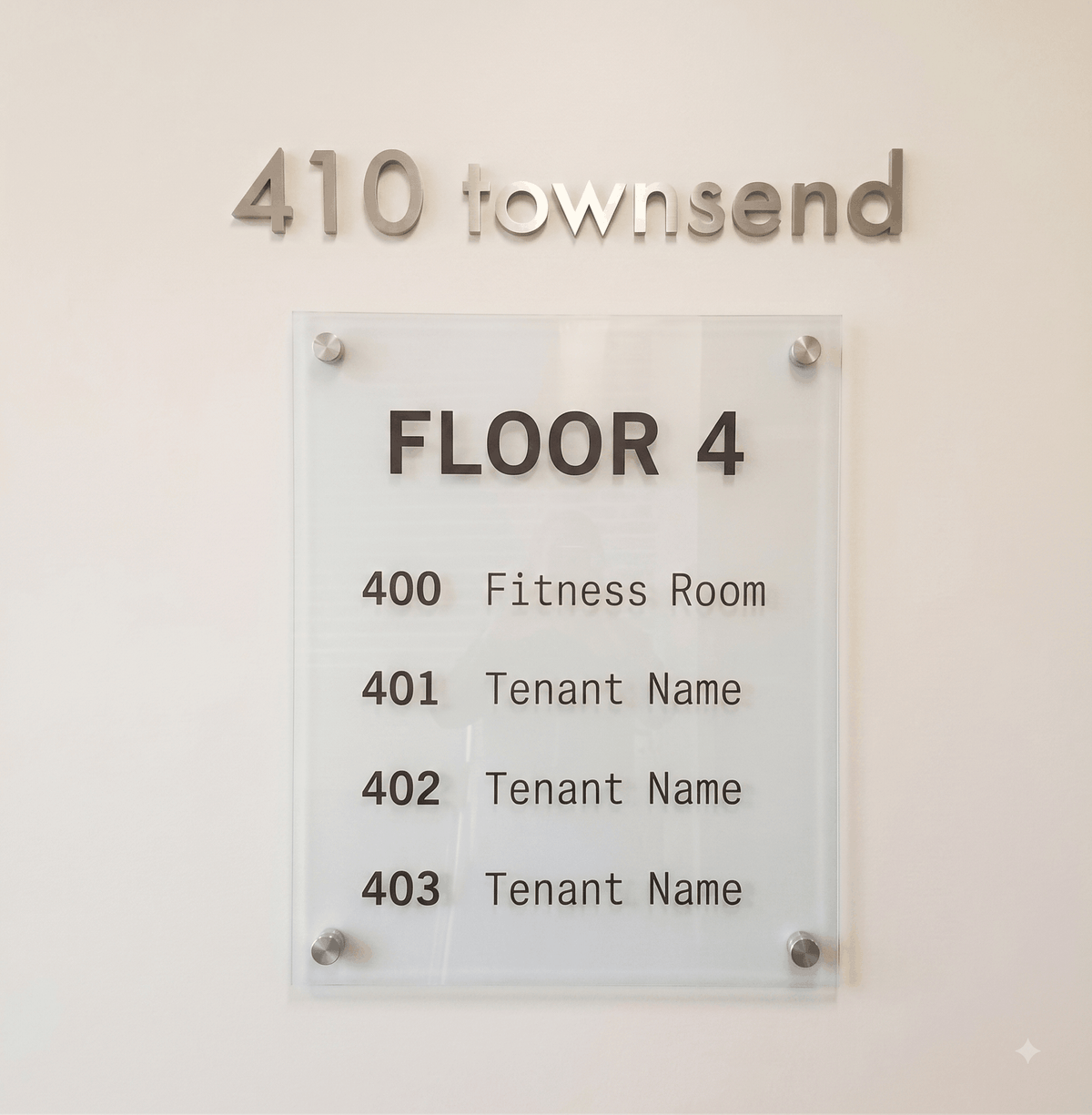 Printed Insert Refill For Directory (Material: Acrylic)