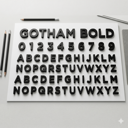Dimensional Acrylic (Gotham)