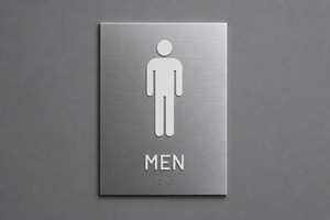 ADA - Restroom Wall Signs - Men
