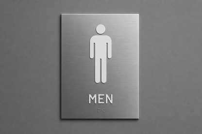 ADA - Restroom Wall Signs - Men