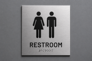 ADA - Restroom Wall Signs - Restroom