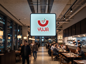 Customizable Single Sided Interior Illuminated Rectangle Sign