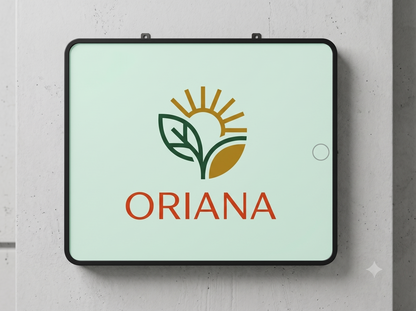 Customizable Double Sided Interior Illuminated Rectangle Sign
